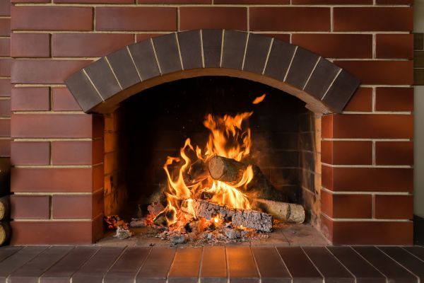 Brick Fireplace Installation in Scranton