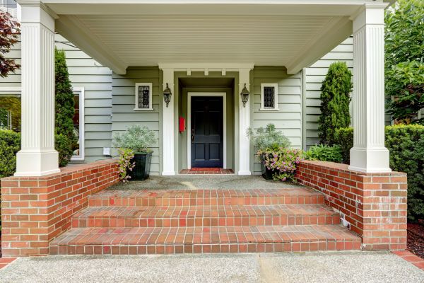 Front Porch Masonry Repair in Scranton