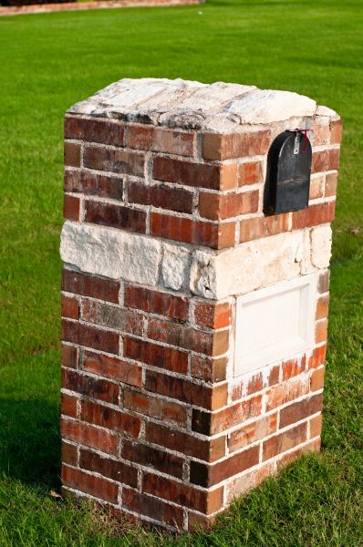 Brick Mailbox Installation in Scranton