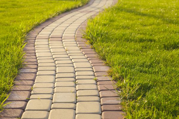 Sidewalk Brick Repair in Scranton